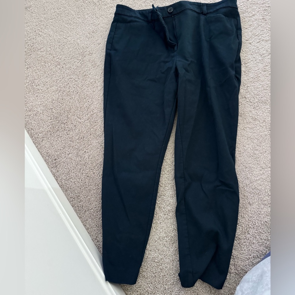 LOFT Women's Dark Navy Ankle Pants